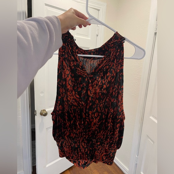 Free People Take a Break Velvet Halter Top - Picture 3 of 6